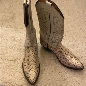 Python cowboy boots